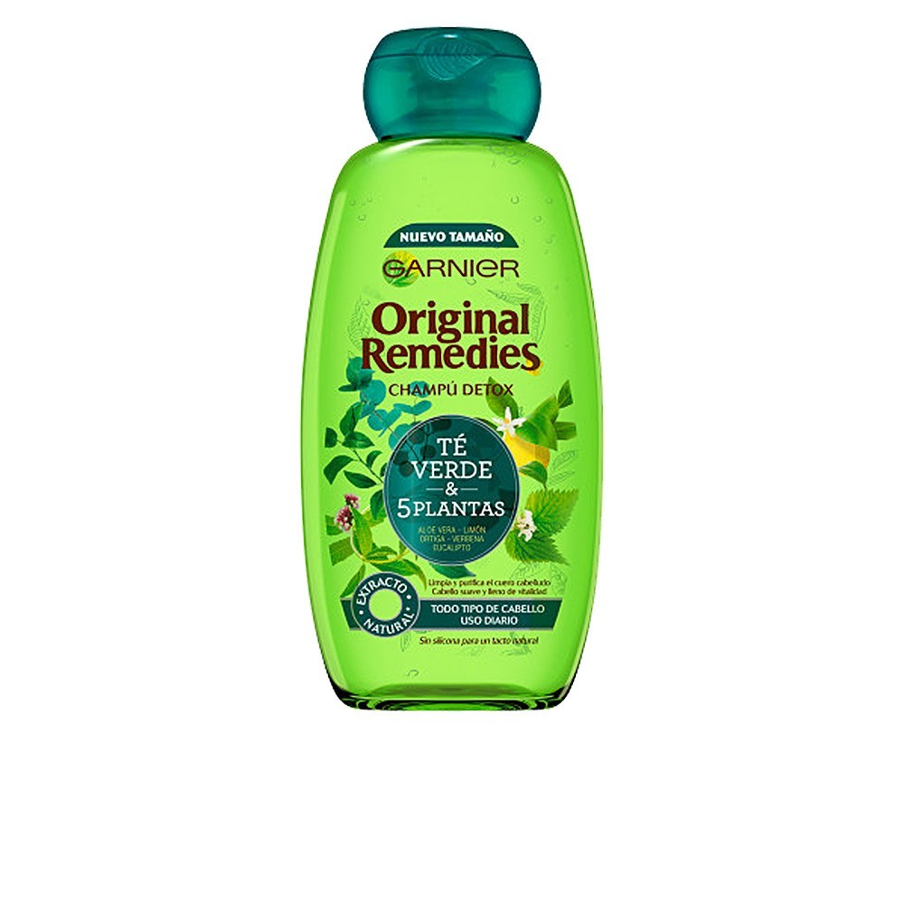 Garnier Original Remedies Detox šampūnas kasdieniam naudojimui 300ml