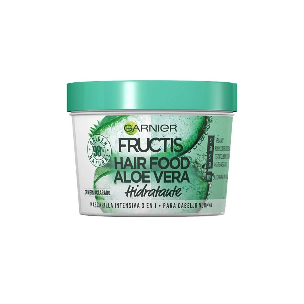 "Garnier Fructis Hair Food Aloe Vera" drėkinamoji kaukė 390ml