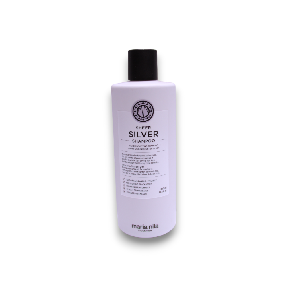 Maria Nila, Sheer Silver, Paraben-Free, Hair Shampoo, For Moisturizing, 350 ml