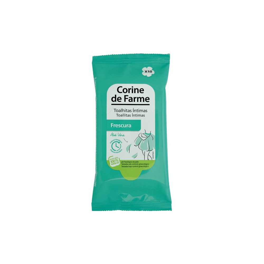 Corine de Farme Frescura Intimate Wipes 10 Units