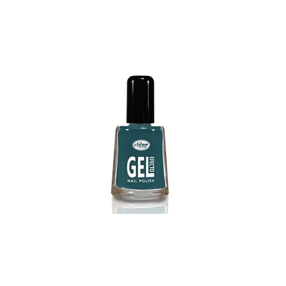 "Nurana" gelinio efekto nagų lakas 11 Turquoise Gray 10ml