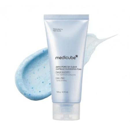 Medicube Zero Pore Clearing Capsule Cleansing Foam giliai valantis prausiklis 120 g