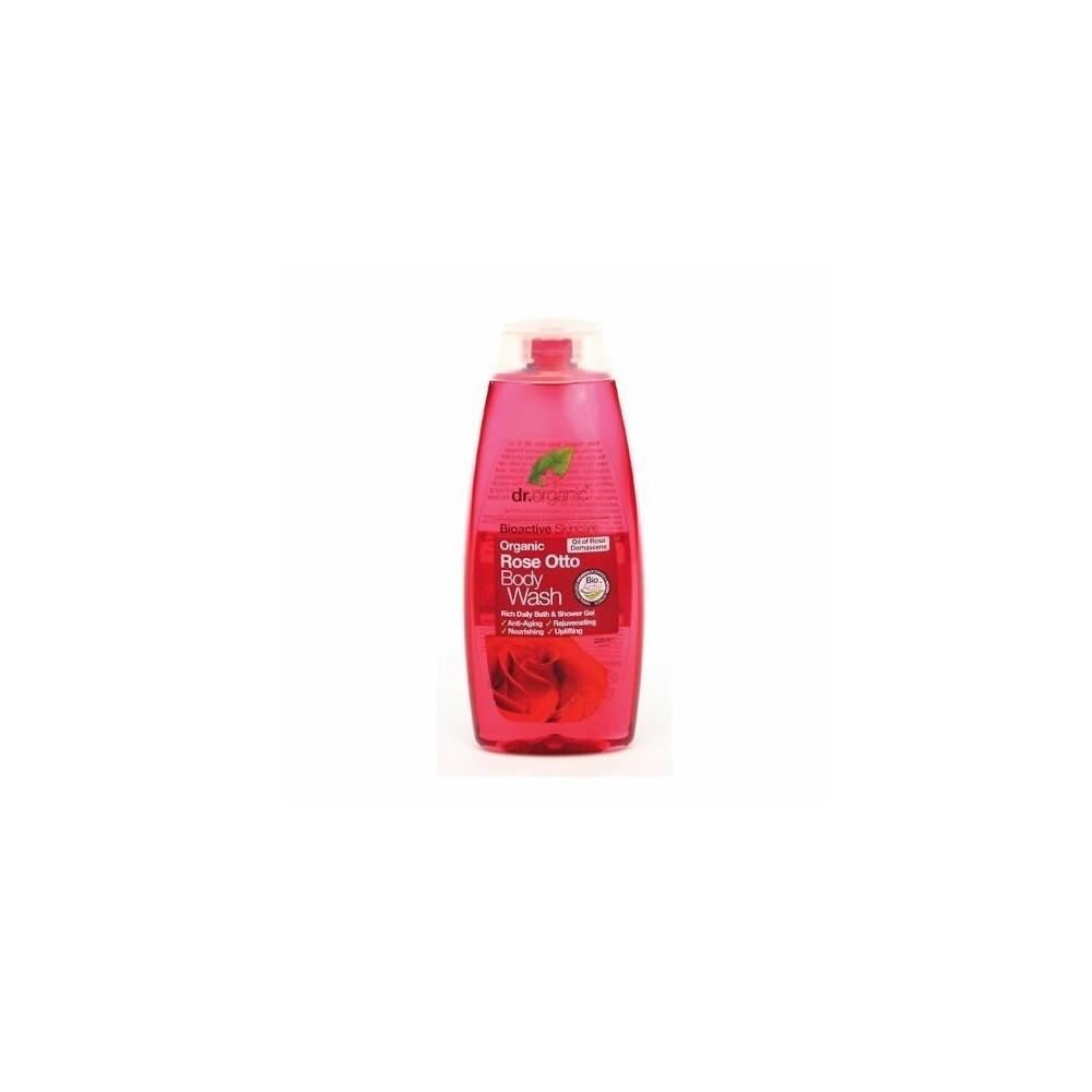 Dr Organic Rose Otto Bath And Shower Gel 250ml