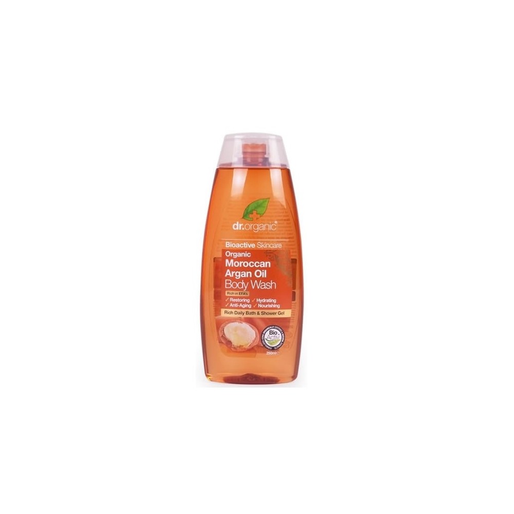 Dr Organic Moroccan Argan Oil Bath And Shower Gel 250ml