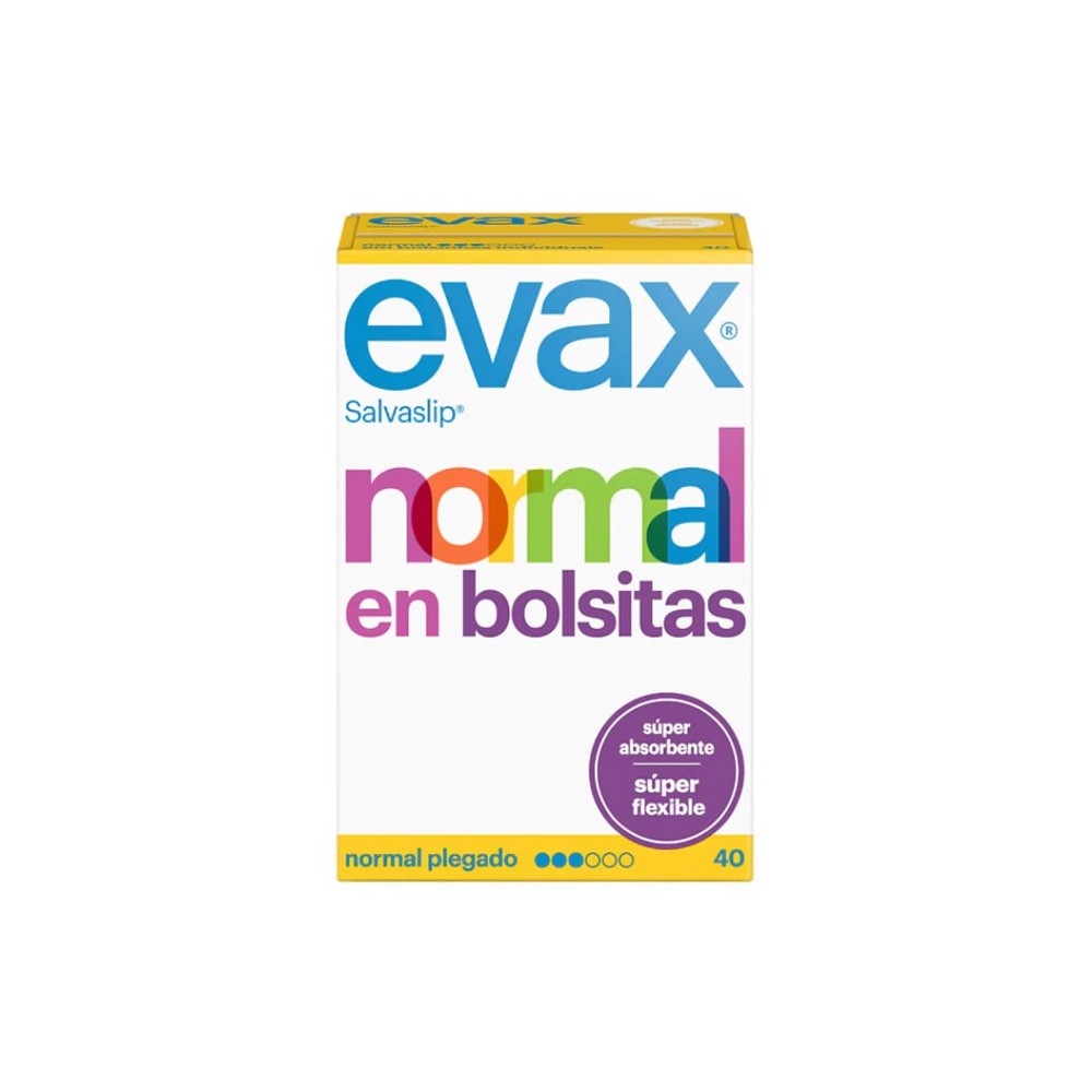 Evax  Normal Fresh Pantyliners Small Bags 40 Units