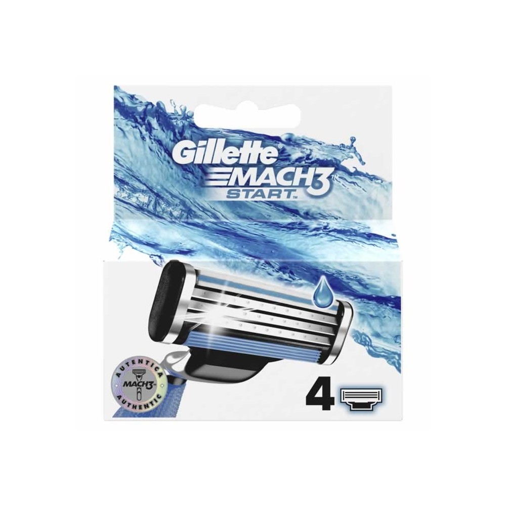 Gillette Mach3 Start Refill 4 Units