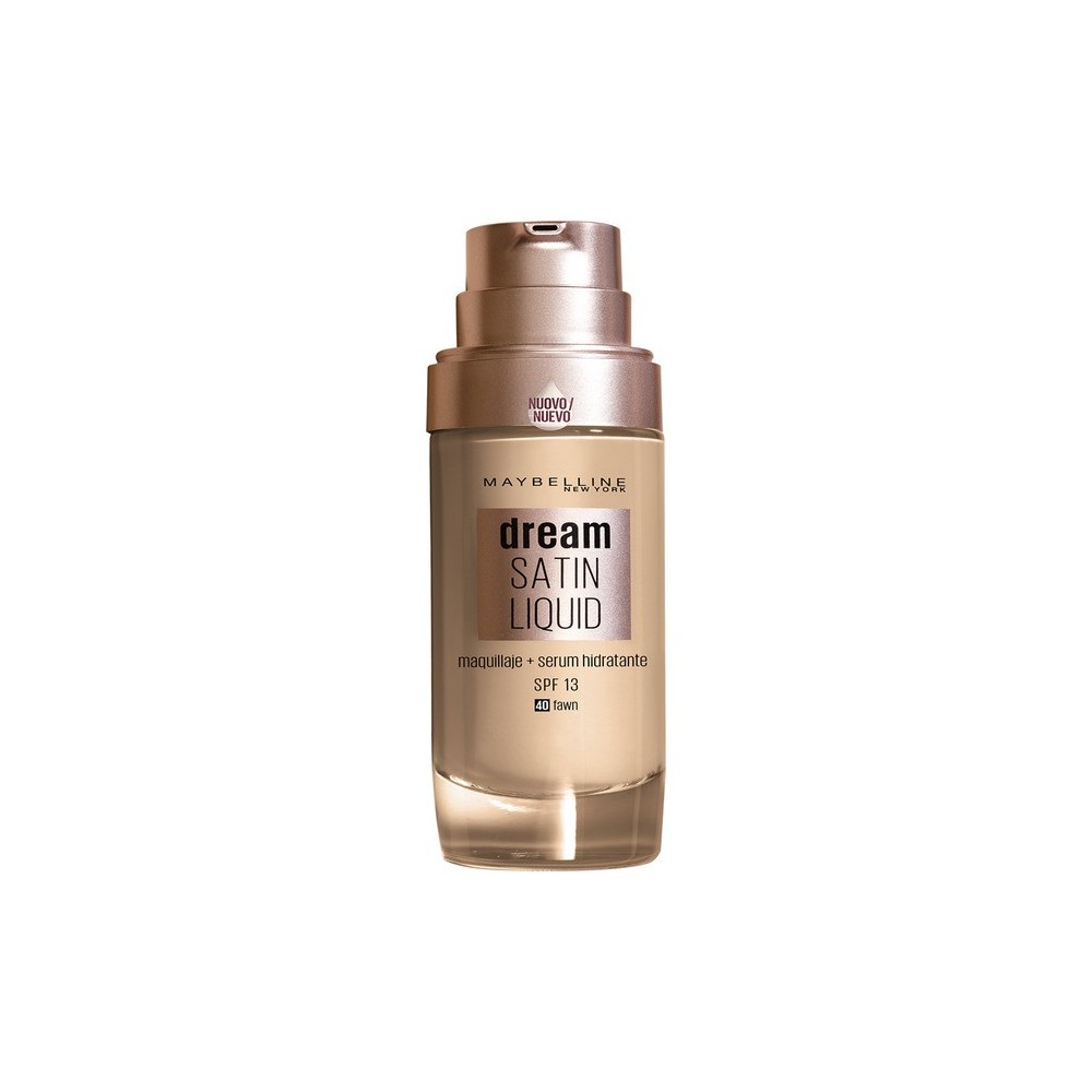 Maybelline Dream Satin Liquid Foundation & Serum 40 Fawn 30ml