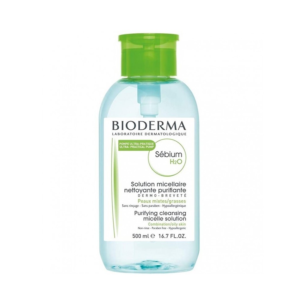 Bioderma Sebium H2O Reverse Pump 500ml