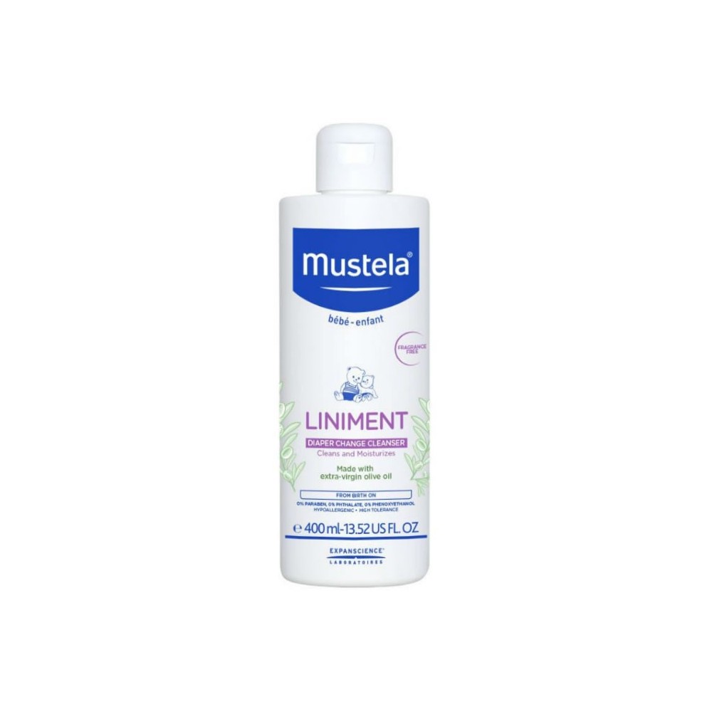 "Mustela Baby Liniment" Dušo želė - šampūnas vaikams 400ml