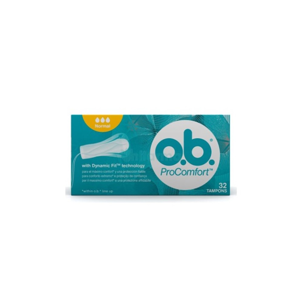 O.B Pro Comfort Normal Tampons 32 Units