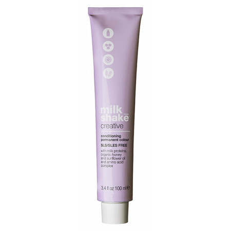 Milk Shake, Creative, SLS/SLES-Free, Permanent Hair Dye, .7.V Metallic Violet, 100 ml