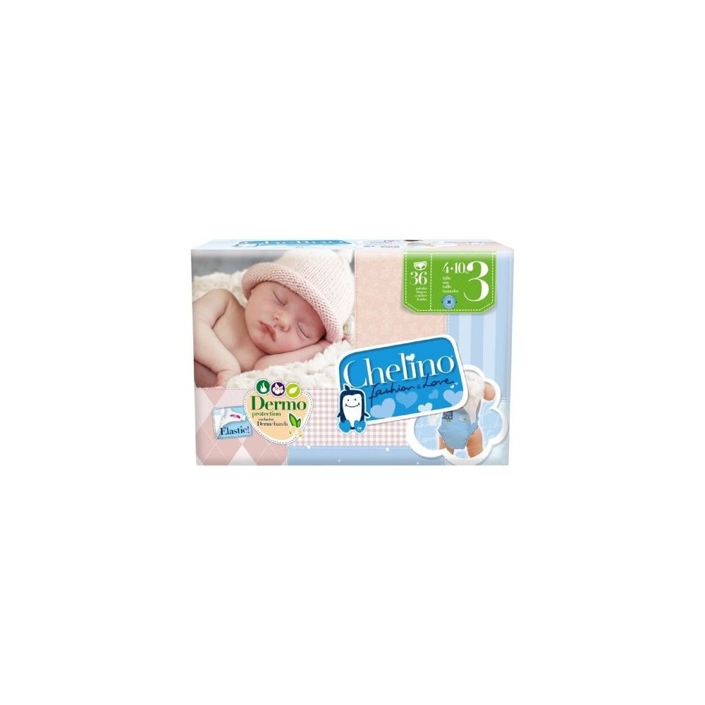 Chelino Fashion&Love Diaper T-3 36 Units