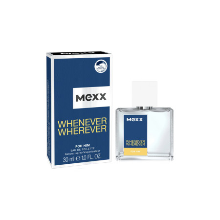 Mexx, Whenever Wherever, Eau De Toilette, For Men, 30 ml