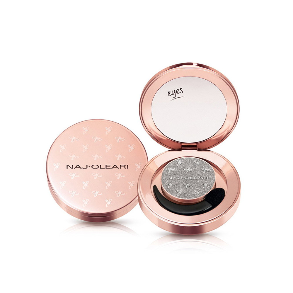 Naj Oleari, Colour Fair, Eyeshadow Powder, 19, Starry Silver, 2 g