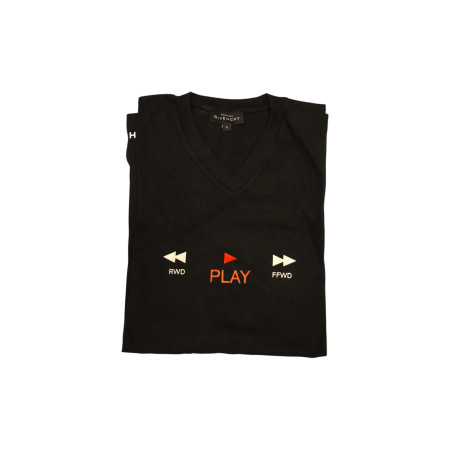 Givenchy, Play, Short Sleeve, Unisex Textile T-Shirt, For Men, Size S