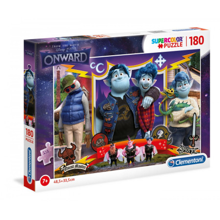 Clementoni, SuperColor, Onward, Puzzle, 29208, Unisex, 7+ years, 180 pcs