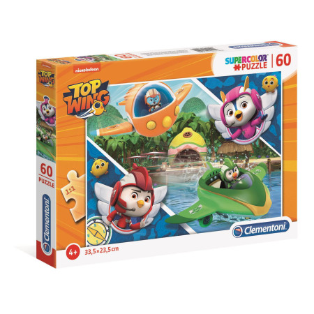 Clementoni, Supercolor, Top Wing, Puzzle, Unisex, 4+ years, 60 pcs