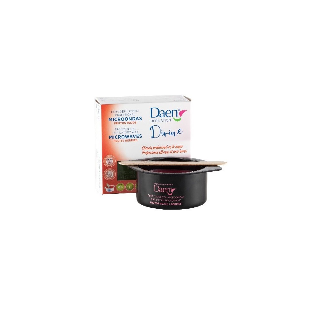 Daen Depilation Professional Depilatory Wax Microwaves Fruits Berries 100g