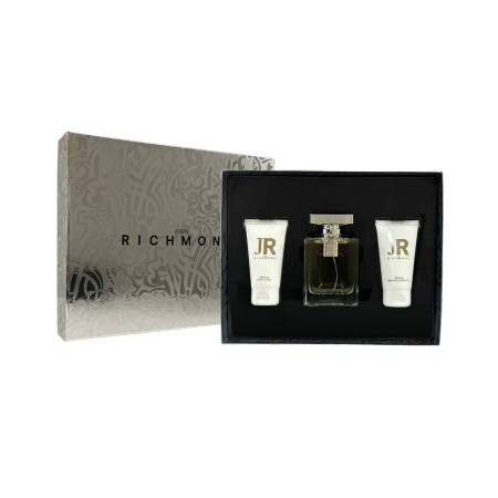 Set John Richmond: John Richmond, Natural, Hydrating, Body Lotion, 50 ml + Black Metal, Natural, Cleansing, Shower Gel, 50 ml + 