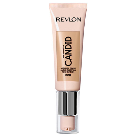 Revlon, Candid, Anti-Pollution, Liquid Foundation, 220, Sand Beige, 22 ml