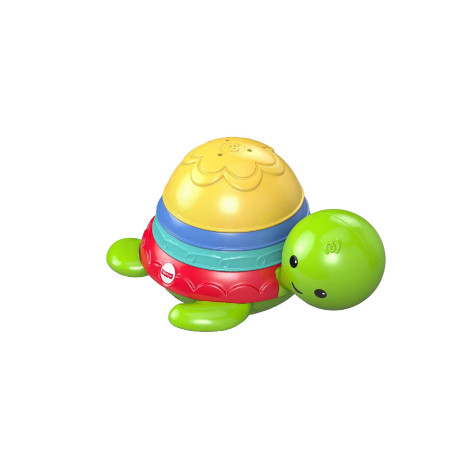 Fisher Price, Stack & Strain, Bath Turtle, Unisex, 6+ months