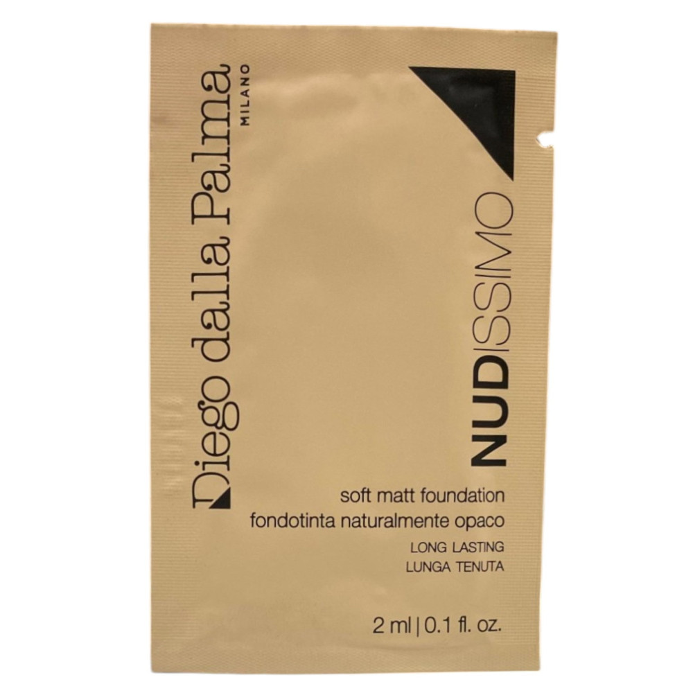 Set, Diego Dalla Palma, Nudissimo - Soft Matt, Oil-Free, Long Lasting, Liquid Foundation, 242N, Beige Chiaro Neutro, 12 pcs, 2 m