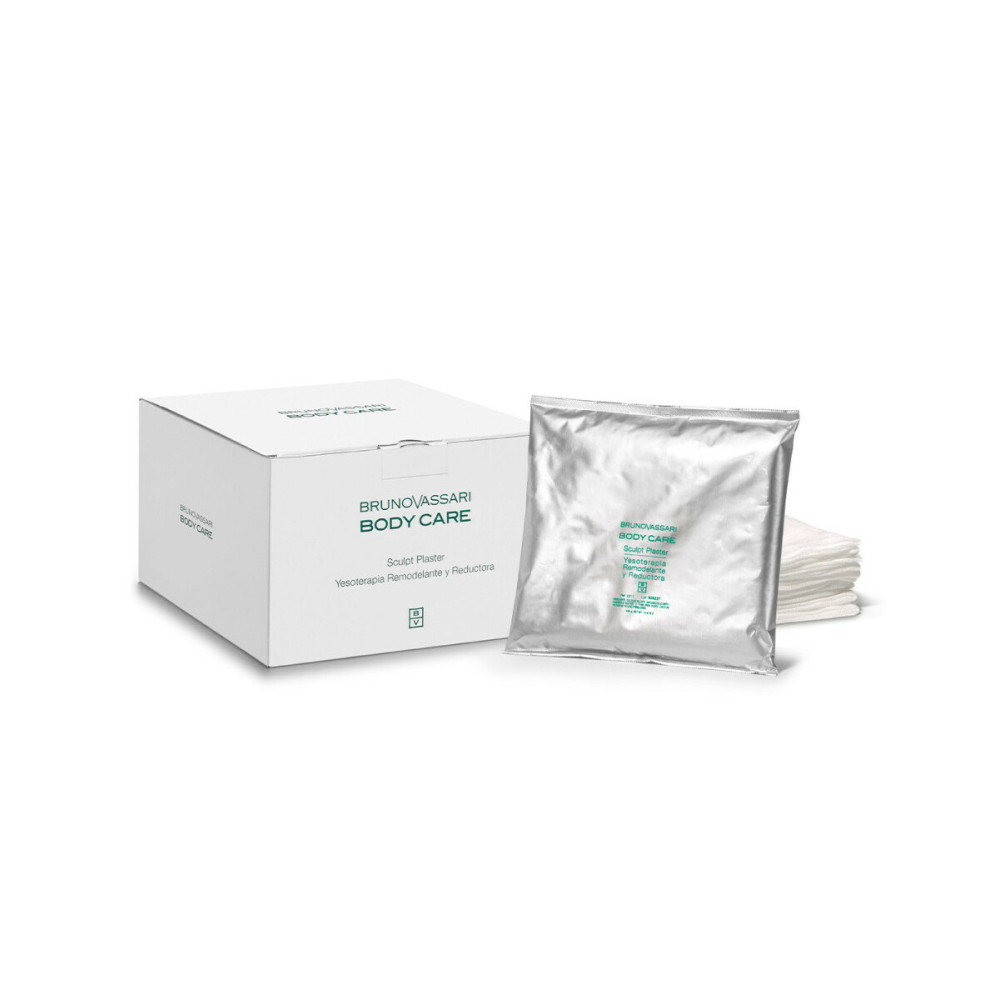 Set, Bruno Vassari, Body Care, Cosmetic plaster, Firmness + Body Remodeling, Body Powder Mask, 4 pcs, 440 g