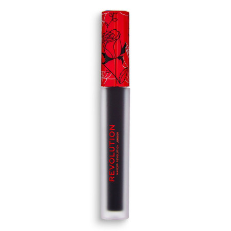 Makeup Revolution, Creme, Liquid Lipstick, Nightmare, 2.2 g