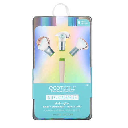 Interchangeables Set EcoTools: Interchangeables, Foundation Brush + Interchangeables, Blending, Blush Brush + Interchangeables, 
