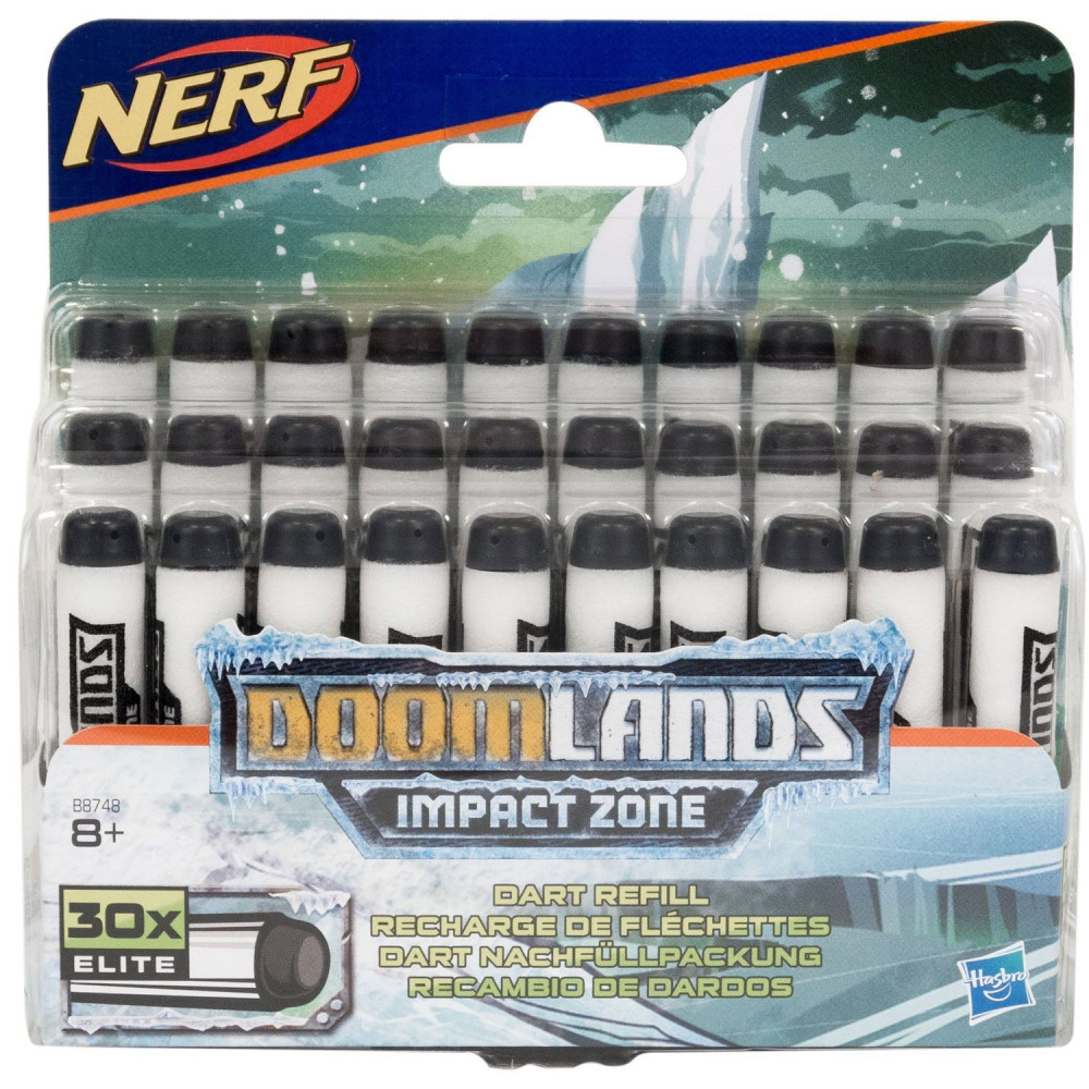 Set, Nerf, DoomLands Impact Zone, Refill, Darts, For Boys, 8+ years, 30 pcs