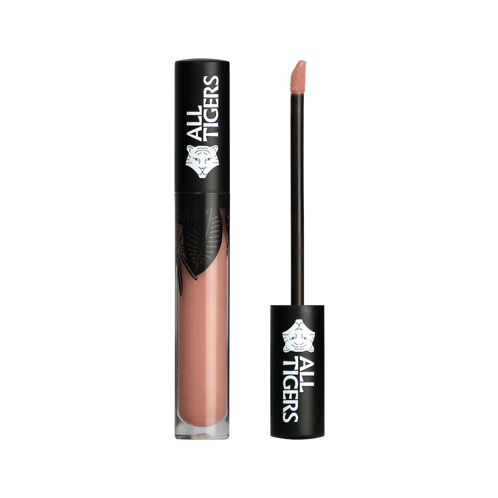 All Tigers, Natural & Vegan, Natural, Matte, Lip Gloss, 681, Trust My Instinct, 8 ml