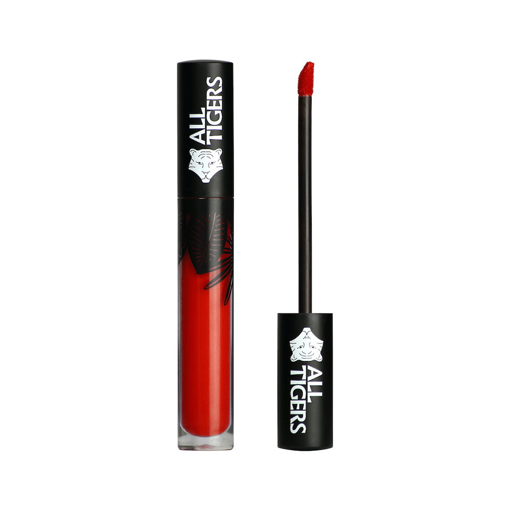 All Tigers, Natural & Vegan, Natural, Matte, Lip Gloss, 888, Call Me Queen, 8 ml