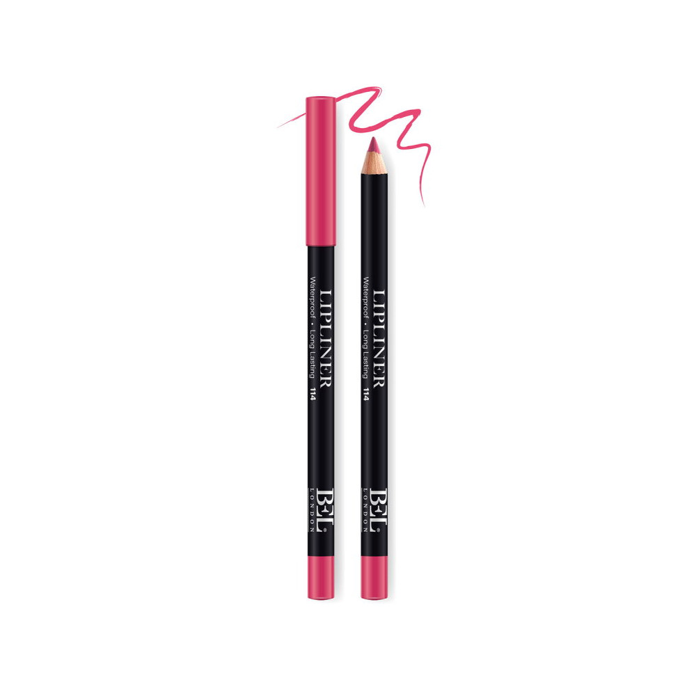Bel London, BEL London, Hydrogenated Vegetable Oil, Waterproof, Contour, Lip Liner, 114, 0.78 g