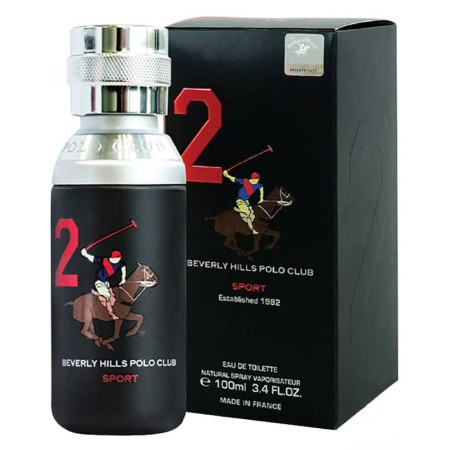 Beverly Hills Polo Club, 1982 - Sport 2, Eau De Toilette, For Men, 100 ml