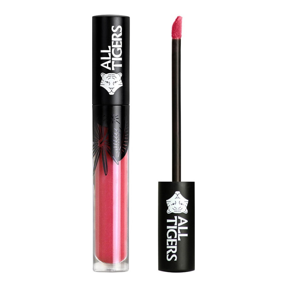 All Tigers, Natural & Vegan, Glossy, Lip Gloss, 601, Silence The Critics, 8 ml *Tester