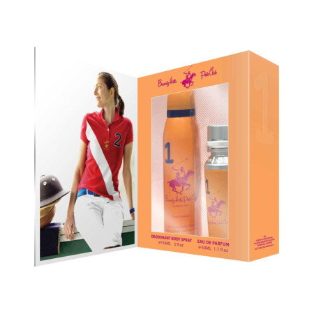 Gift Set Beverly Hills Polo Club: 1982 - Sport 1, Eau De Parfum, For Women, 50 ml + 1982 - Sport 1, Anti-Perspirant, Deodorant S