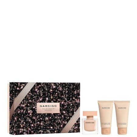 Set Narciso Rodriguez: Narciso Poudree, Eau De Parfum, For Women, 50 ml + Narciso Poudree, Hydrating, Body Lotion, 50 ml + Narci