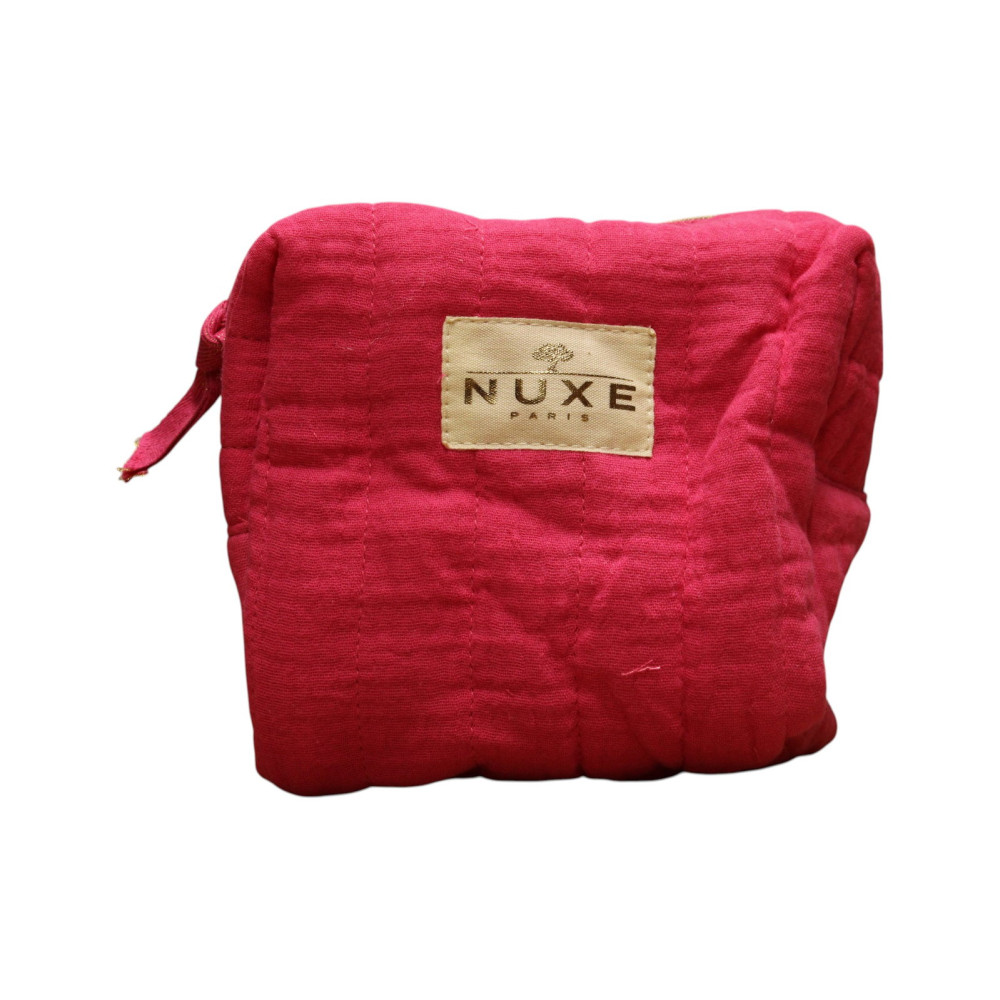 Nuxe, Quilted, GWP Textile Pouch, Pink