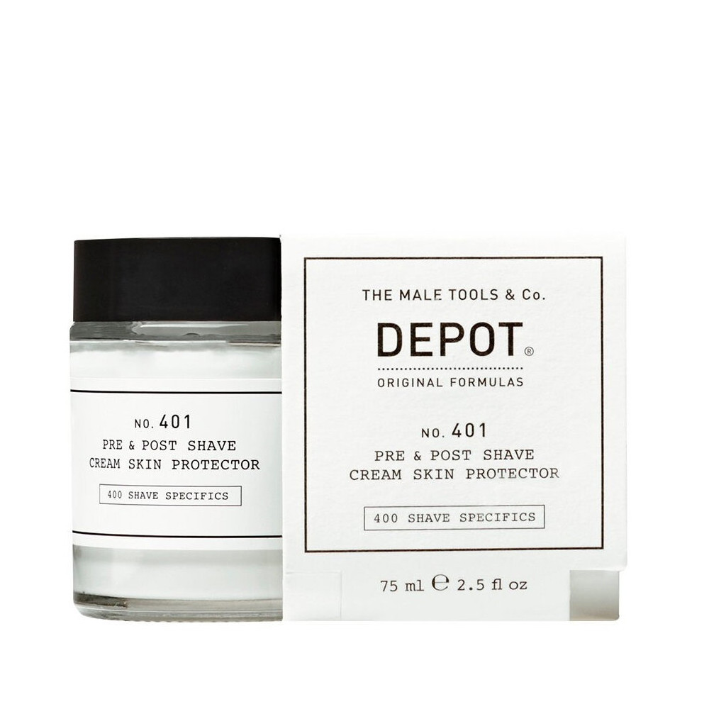 Depot, 400 Shave Specifics No. 401, Soothing, Pre & Post Shaving Cream, 75 ml