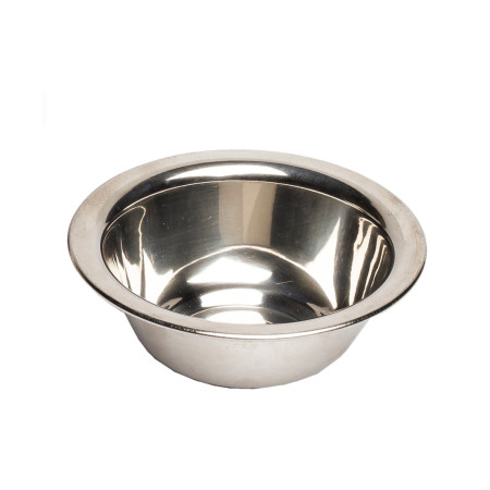 Depot, Accessories No. 741 Promotional, Steel, Metal Shaving Bowl, Silver