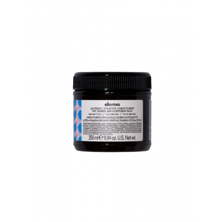 Davines, Alchemic, Hair Colour Conditioner,  Marine Blue, Enhances Color Vibrancy, 250 ml