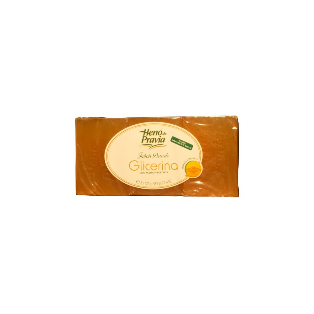 Heno De Pravia Glycerin Soap Set 3 Pieces