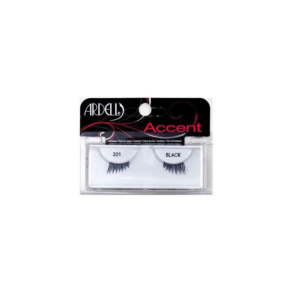 "Ardell Accent Lashes 301" Black Klijuojamos blakstienos