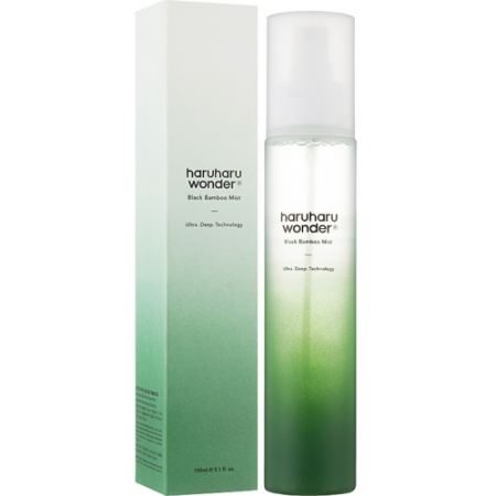 Haruharu Wonder Black Bamboo Mist Hydrating Face Mist veido dulksna 150ml