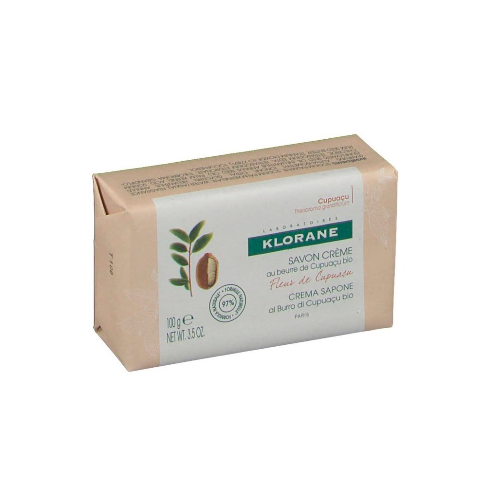 "Klorane Cupuaçu Flower Cream" muilas 100g