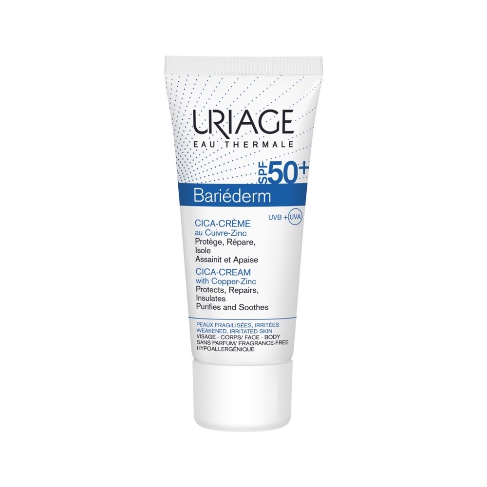 Uriage Bariéderm Cica-Cream Kremas su  Spf50+ 40ml