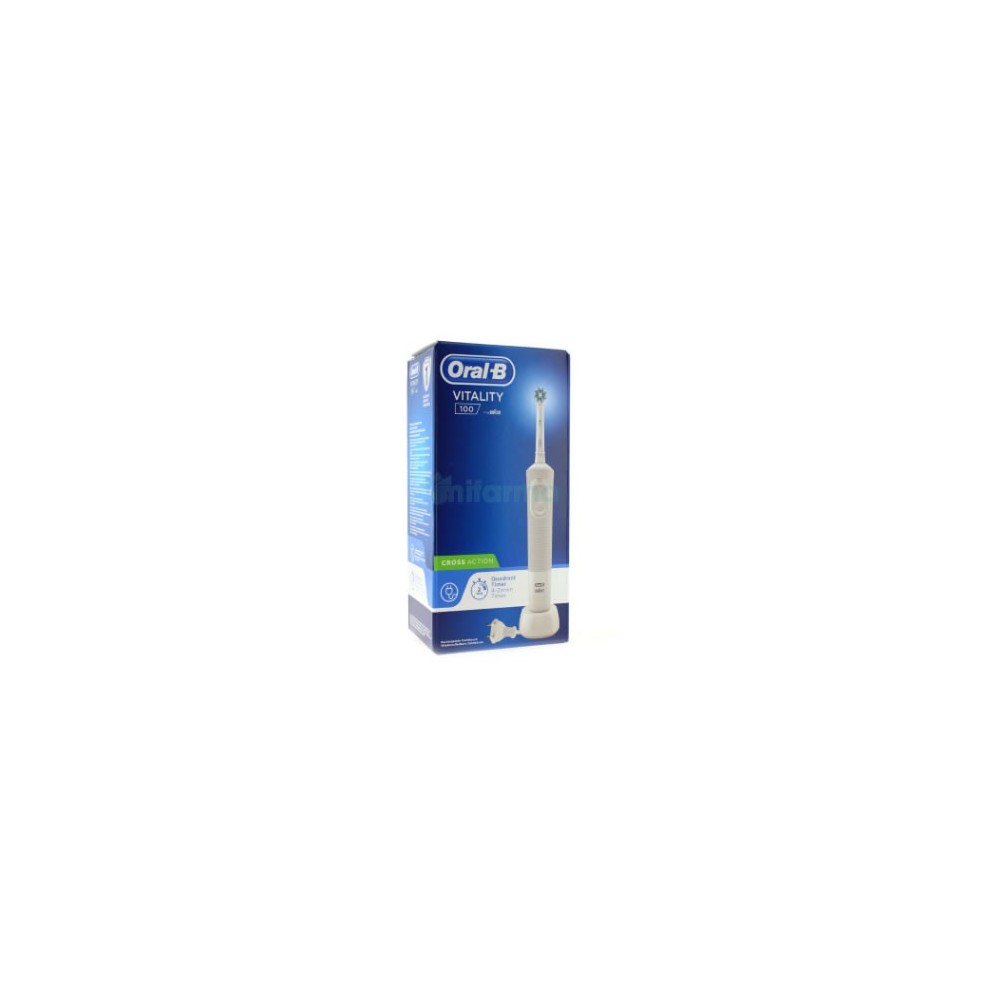 Elektrinis šepetėlis "Oral-B Vitality 100 Cross Action White