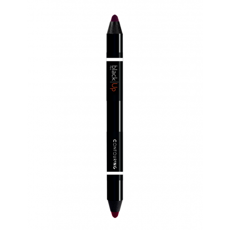 Black Up, Ombre Lips, Double-Ended, Lip Liner, 02, 2.7 g