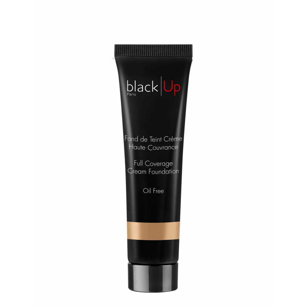 Black Up, Black Up, Full Cover, Cream Foundation, 01, 30 ml