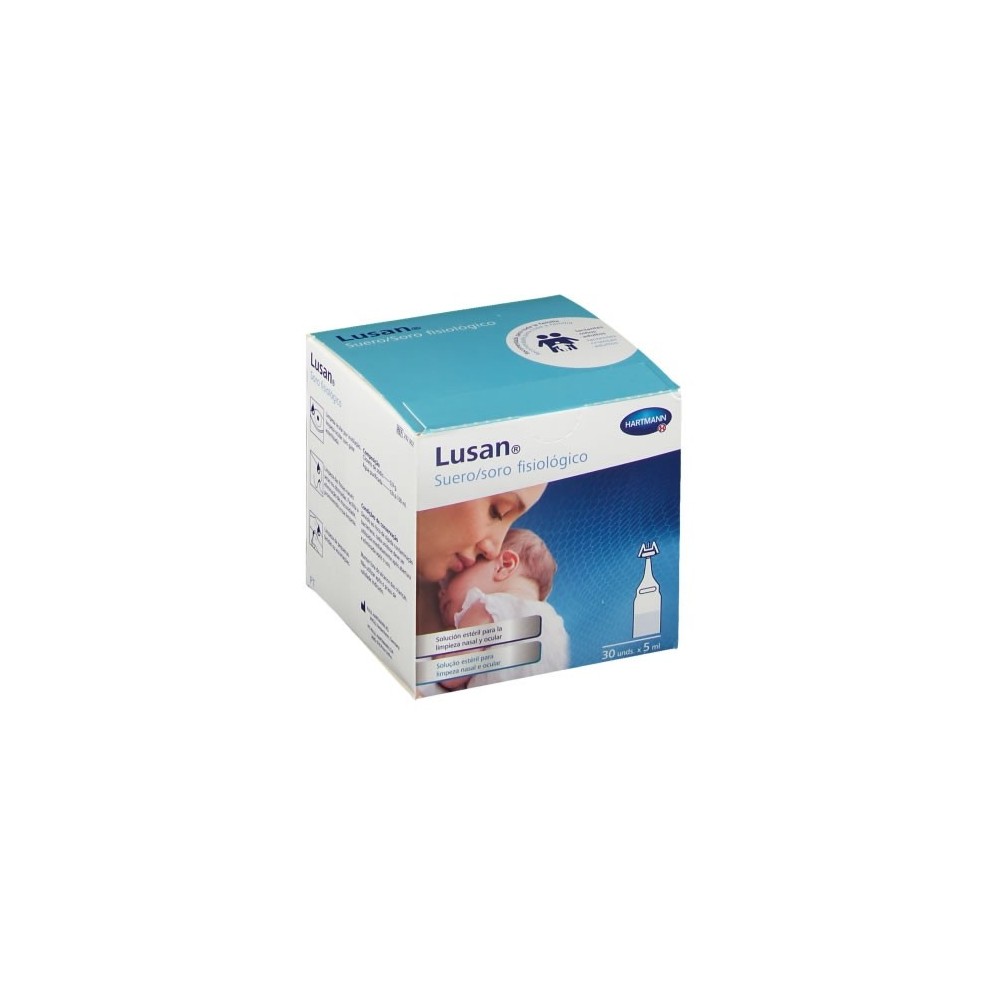Lusan fiziologinis serumas 30x5 ml Vienkartinė dozė